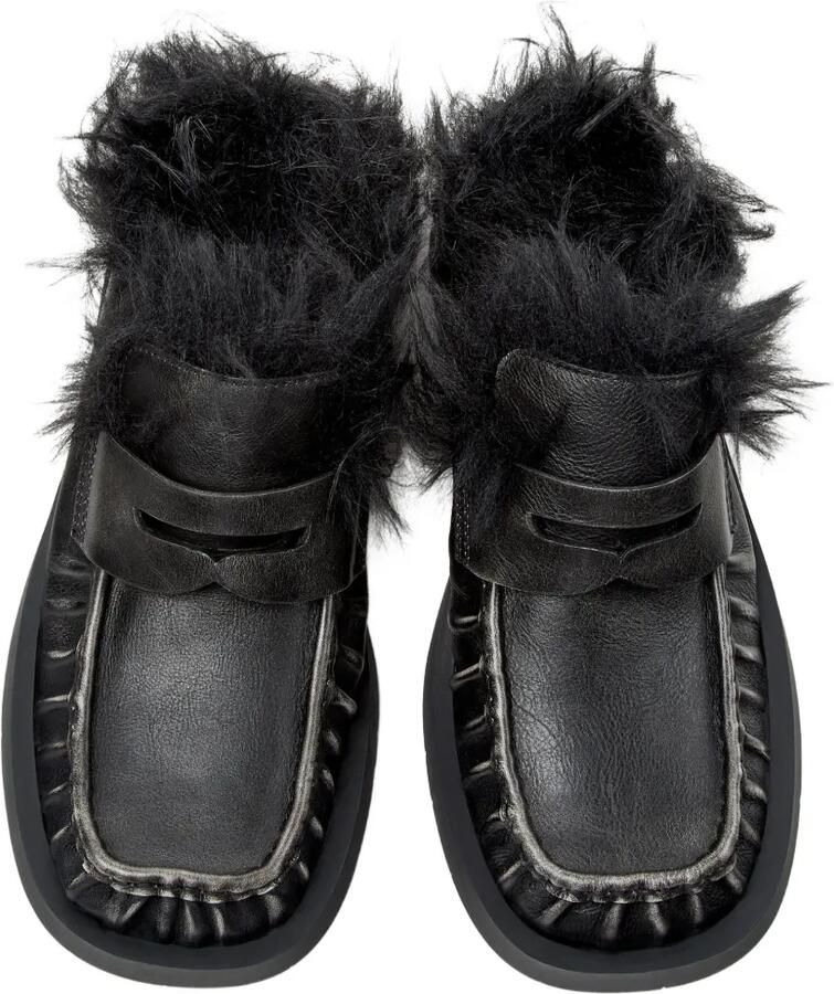 CamperLab Mil 1978 leather flat mules Zwart - Foto 2