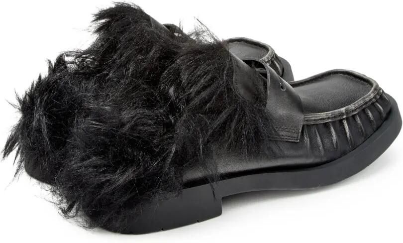 CamperLab Mil 1978 leather flat mules Zwart - Foto 4