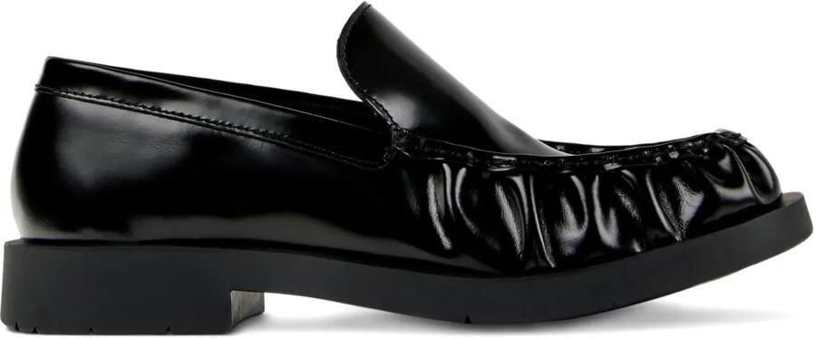 CamperLab Mil 1978 leren loafers Zwart