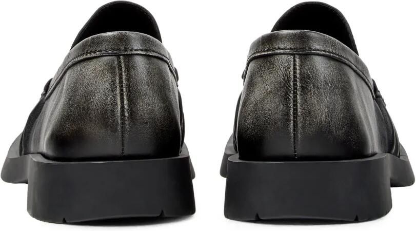 CamperLab Mil 1978 ruched leather loafers Zwart - Foto 4