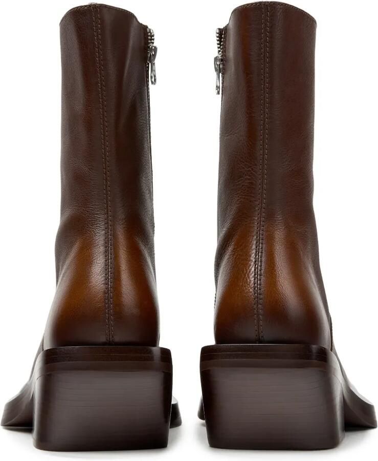 CamperLab Quetal square-toe ankle boots Bruin - Foto 3