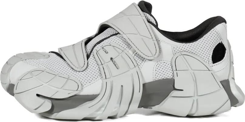 CamperLab Sneakers met haak en lus patroon Grijs