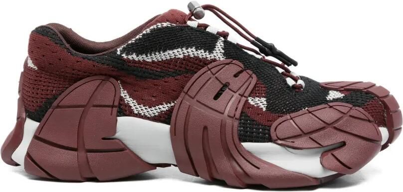 CamperLab Sneakers met textuur Rood