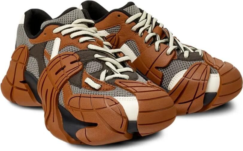 CamperLab Tor ta bewerkte sneakers Grijs - Foto 3