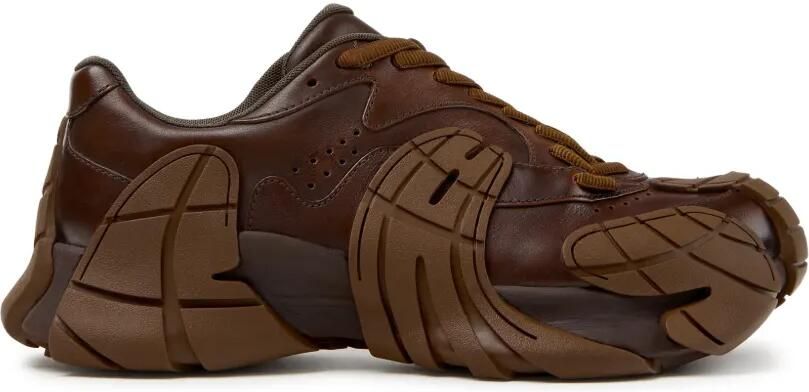 CamperLab Tor ta leather low-top sneakers Bruin