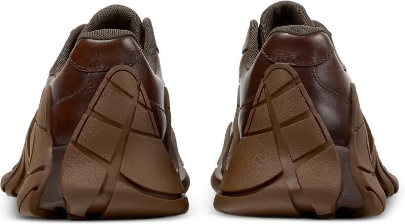 CamperLab Tor ta leather low-top sneakers Bruin - Foto 4