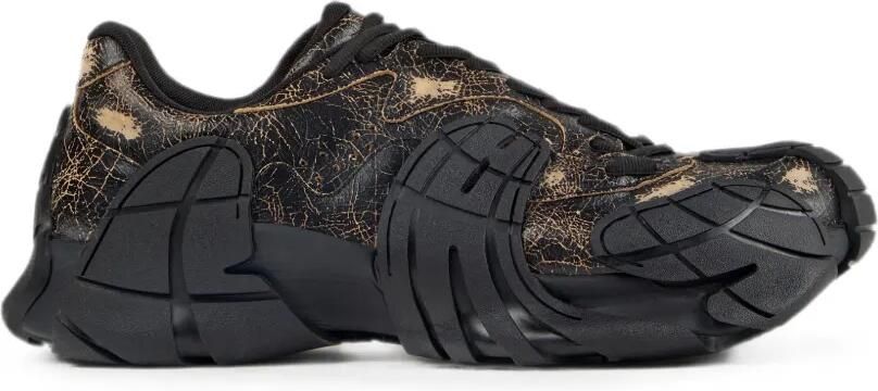 CamperLab Tor ta leren low-top sneakers Zwart