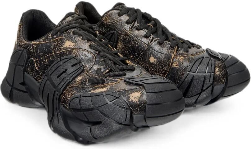 CamperLab Tor ta leren low-top sneakers Zwart - Foto 3