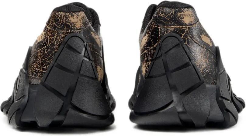 CamperLab Tor ta leren low-top sneakers Zwart - Foto 4