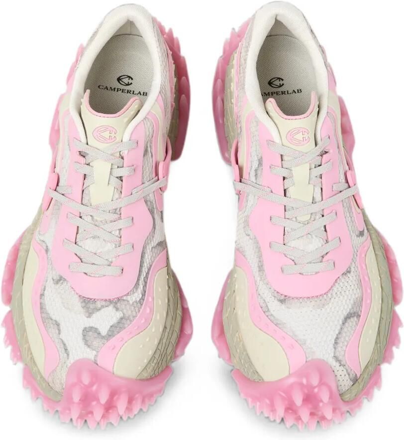 CamperLab Tornado low-top sneakers met vlakken Roze - Foto 2