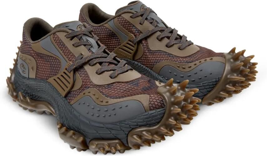 CamperLab Tornado sneakers met spikes Bruin - Foto 2