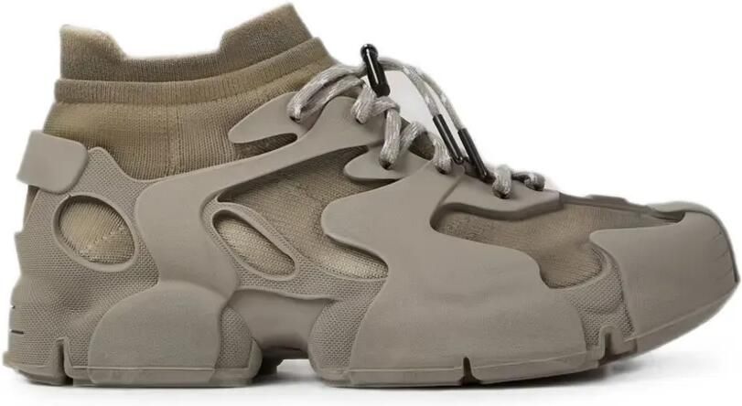 CamperLab Tossu mesh sneakers met vlakken Beige