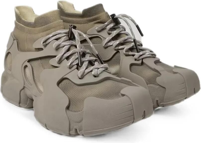 CamperLab Tossu mesh sneakers met vlakken Beige - Foto 3
