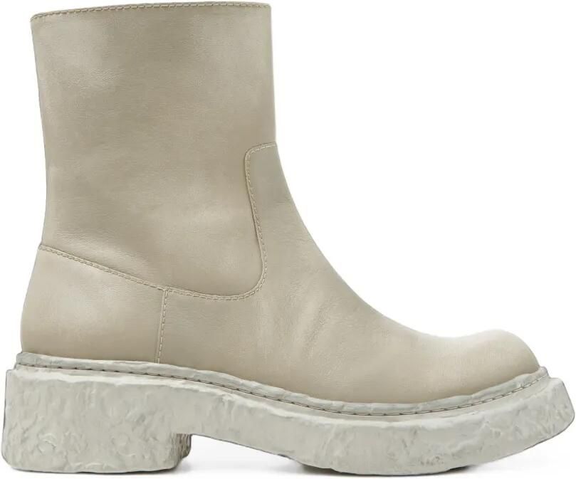 CamperLab Vámonos leather ankle boots Beige