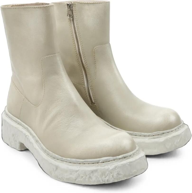 CamperLab Vámonos leather ankle boots Beige - Foto 3