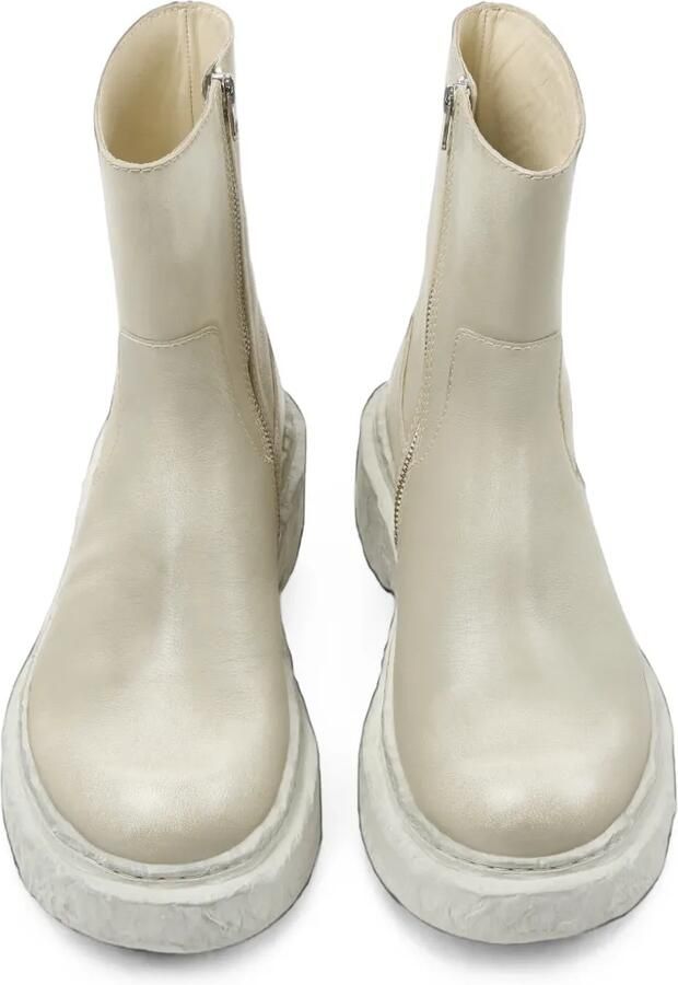 CamperLab Vámonos leather ankle boots Beige - Foto 4