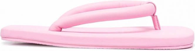 CamperLab Hastalavista teenslippers met vierkante neus Roze