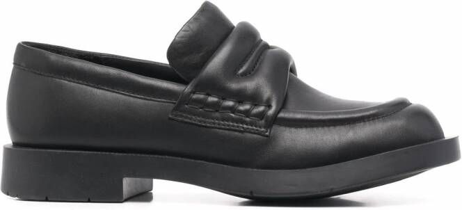 CamperLab Loafers met ronde neus Zwart