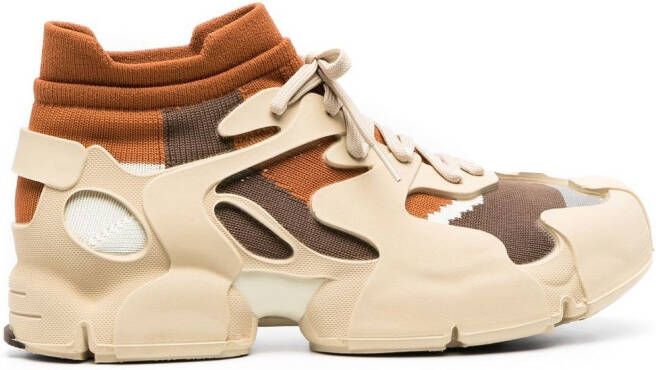 CamperLab Sneakers met vlakken Beige