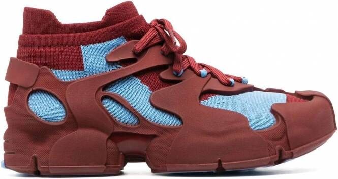 CamperLab Sneakers met vlakken Rood