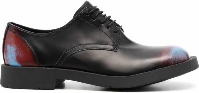 CamperLab Veterschoenen met gerafeld-effect Zwart