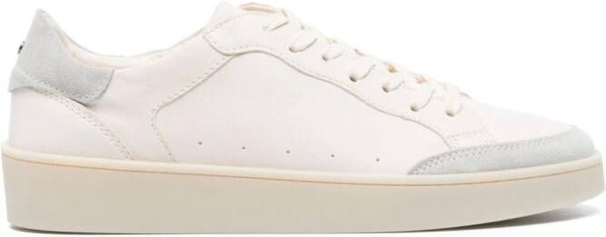 Canali Leren sneakers Wit