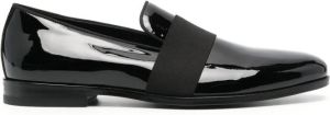 Canali Loafers met ronde neus Zwart