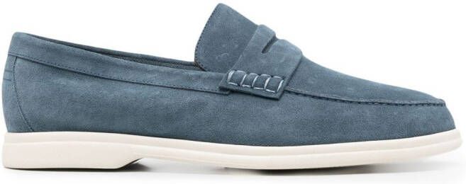 Canali Slip-on loafers Blauw