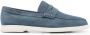 Canali Slip-on loafers Blauw - Thumbnail 1