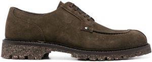 Canali Suède veterschoenen Groen