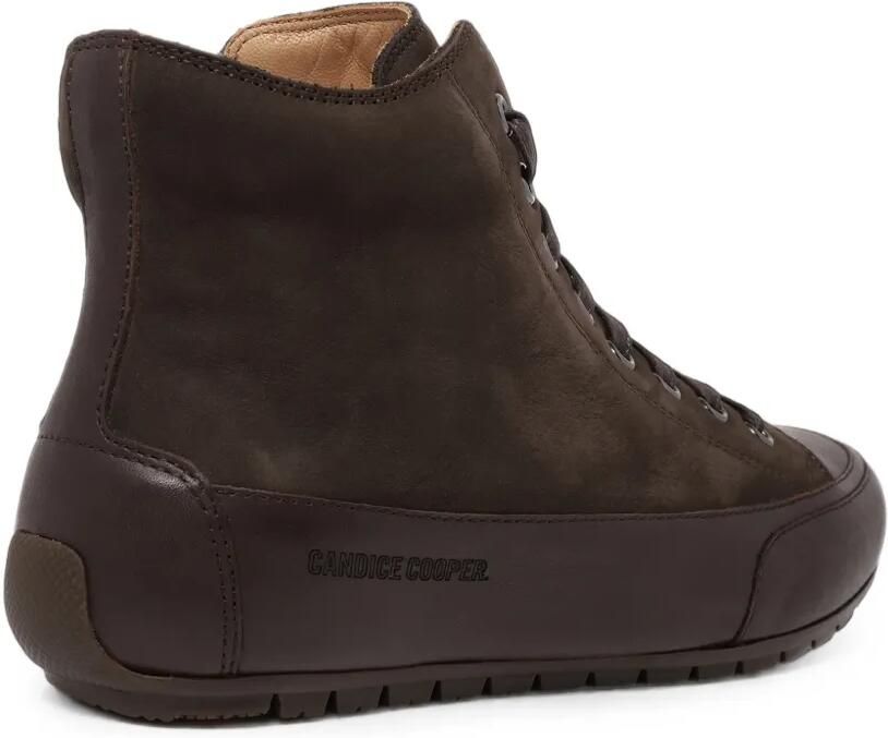 Candice Cooper Plus high-top sneakers met vlakken Bruin - Foto 3