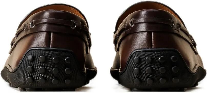 Car Shoe bleached leather loafers Bruin - Foto 2