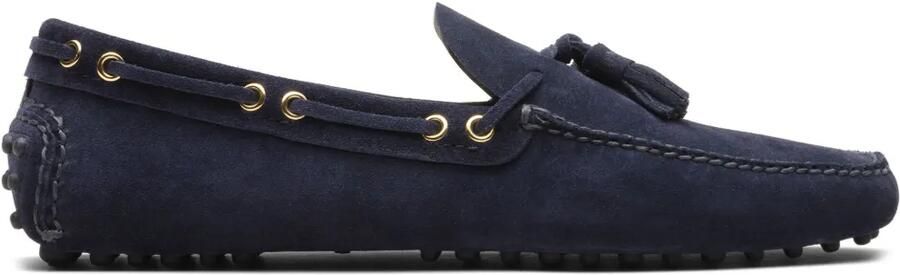 Car Shoe Bootschoenen met kwastje Blauw