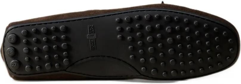 Car Shoe crocodile-print leather boat shoes Bruin - Foto 4