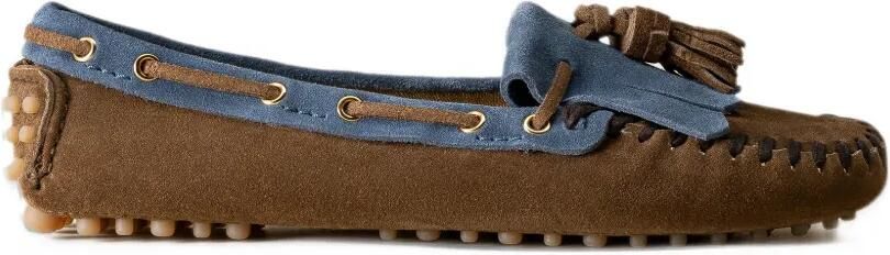 Car Shoe fringe-detail tasseled driving shoes Bruin