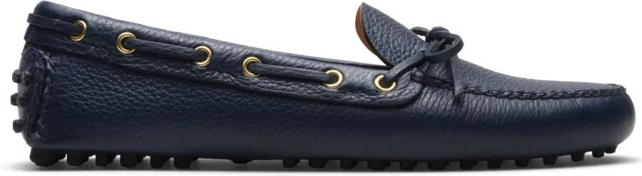Car Shoe Leren loafers Blauw