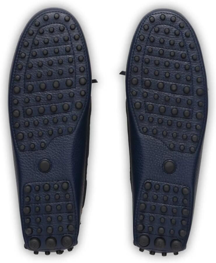 Car Shoe Leren loafers Blauw - Foto 2