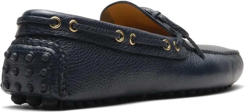 Car Shoe Leren loafers Blauw - Foto 4