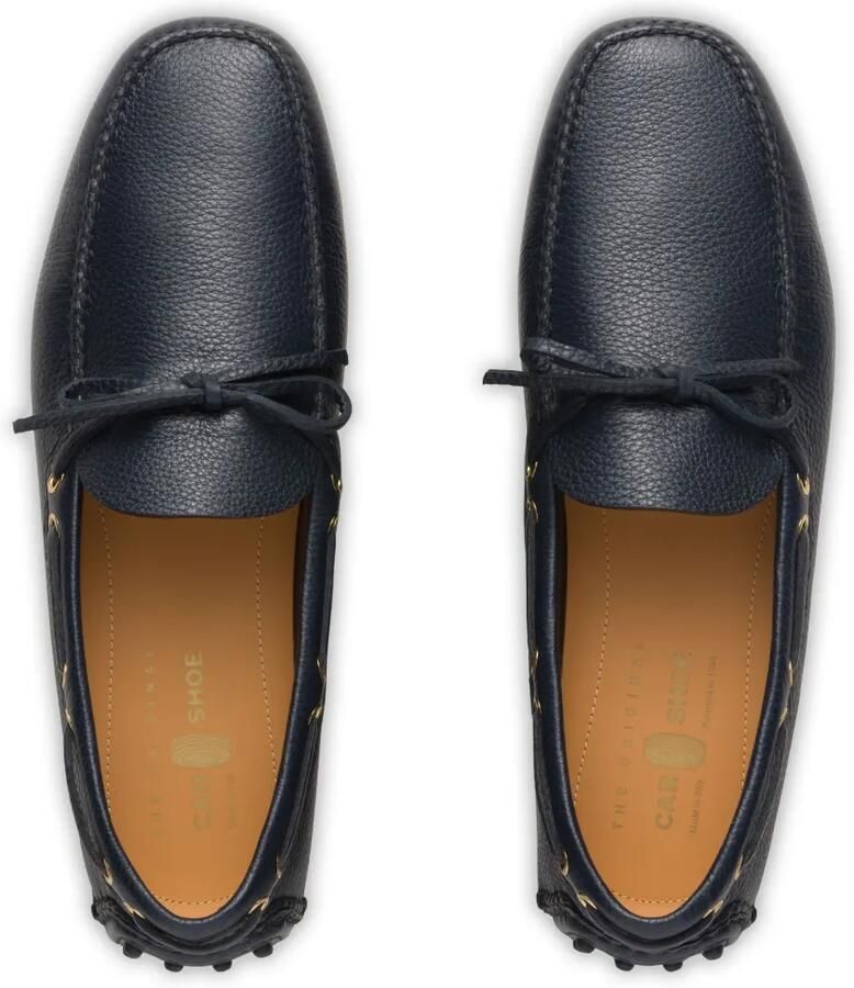Car Shoe Leren loafers Blauw - Foto 3