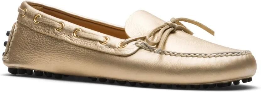 Car Shoe Leren loafers Goud - Foto 5