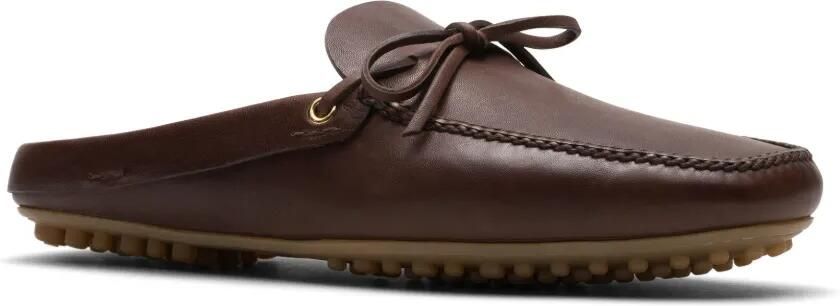 Car Shoe Leren slippers met veters Bruin - Foto 5