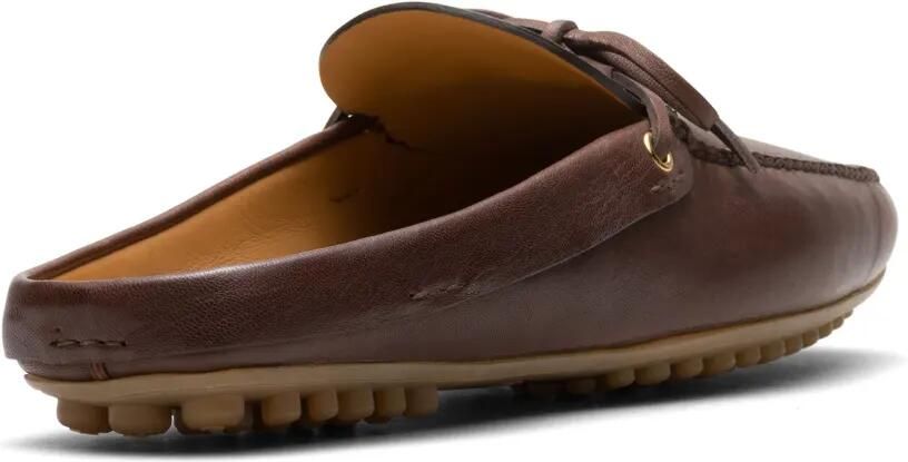Car Shoe Leren slippers met veters Bruin - Foto 4