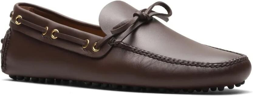 Car Shoe Lux leren bootschoenen met strikdetail Bruin - Foto 4