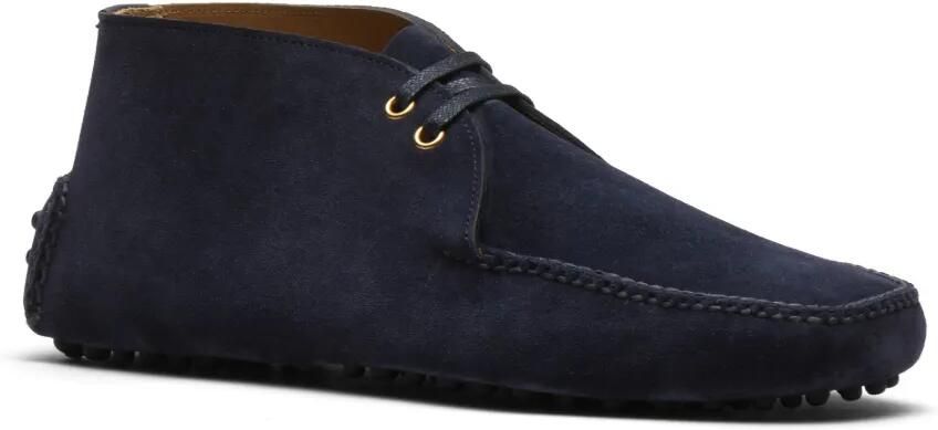Car Shoe Suède enkellaarzen Blauw - Foto 4