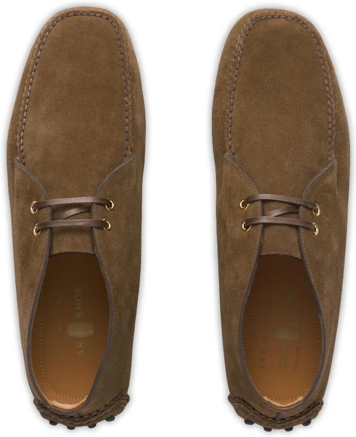 Car Shoe Suède enkellaarzen Bruin - Foto 2
