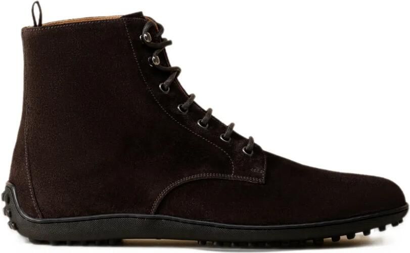 Car Shoe suede lace-up boots Bruin