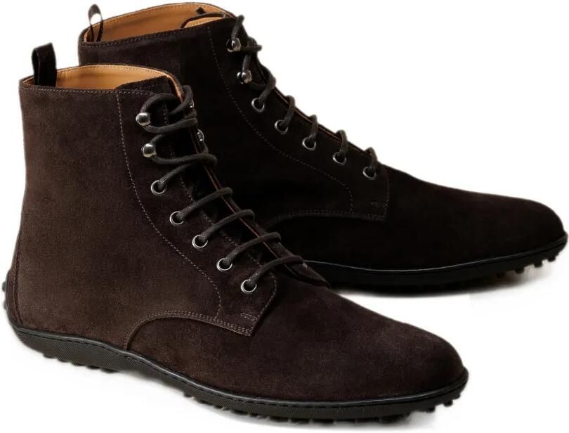 Car Shoe suede lace-up boots Bruin - Foto 3