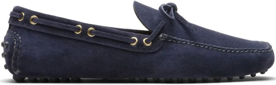 Car Shoe Suède loafers Blauw
