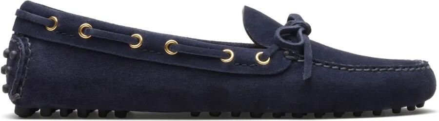 Car Shoe Suède loafers Blauw