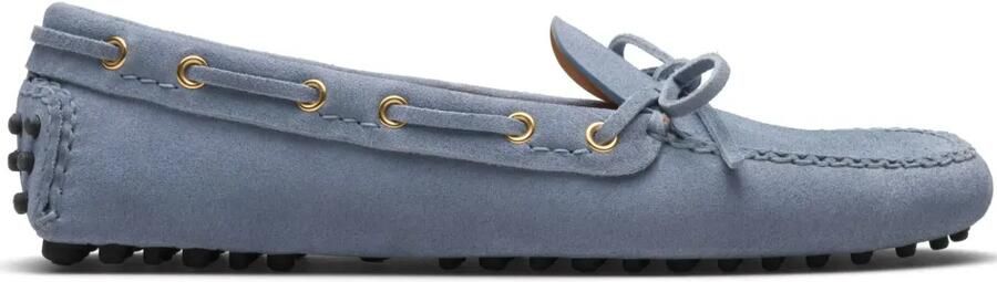 Car Shoe Suède loafers Blauw